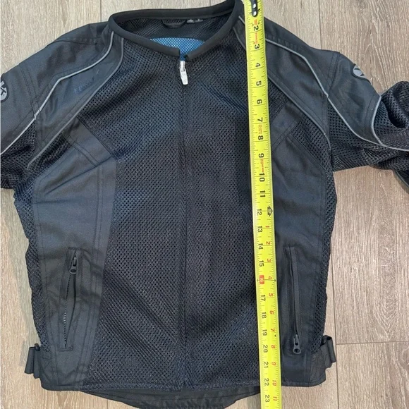 Joe Rocket Pheonix Mesh Motorcycle Armored Riding Jacket Black Small - Picture 15 of 15